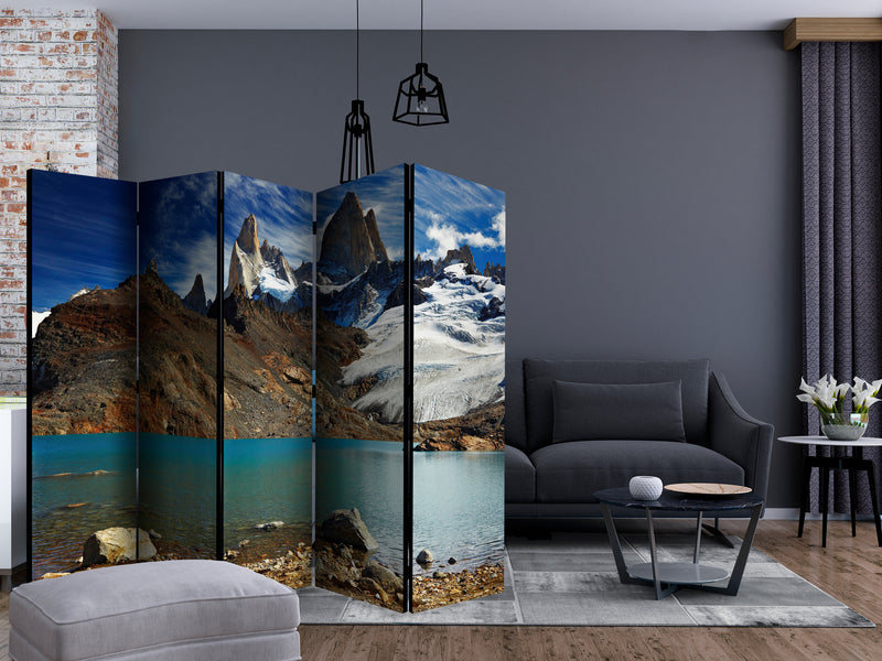 Aizslietnis 5-daļīgs - Fitz Roy kalns, Patagonija, Argentīna (225x172cm)