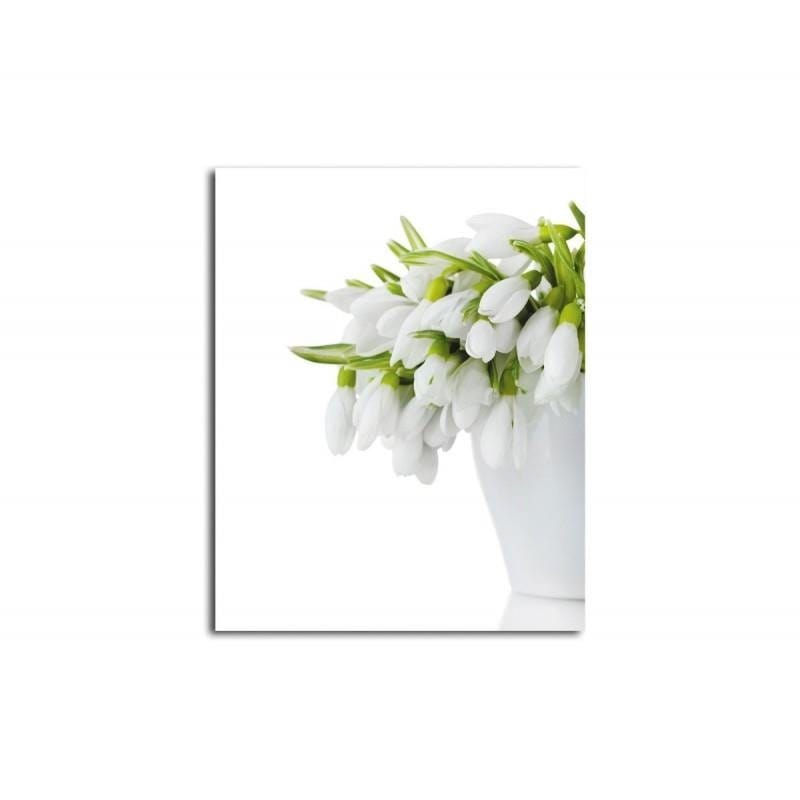 Dekoratīvais panelis - Flowers In A White Vase  Home Trends Deco