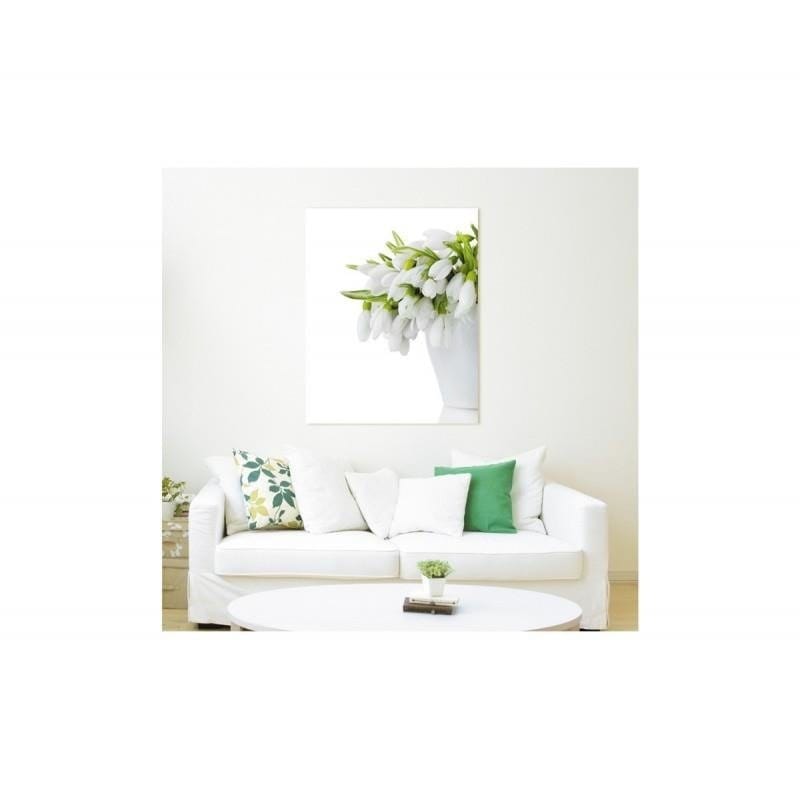 Dekoratīvais panelis - Flowers In A White Vase  Home Trends Deco