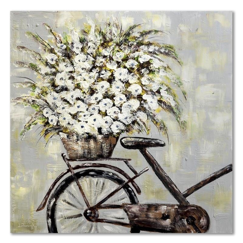 Dekoratīvais panelis - Flowers On A Bicycle  Home Trends Deco