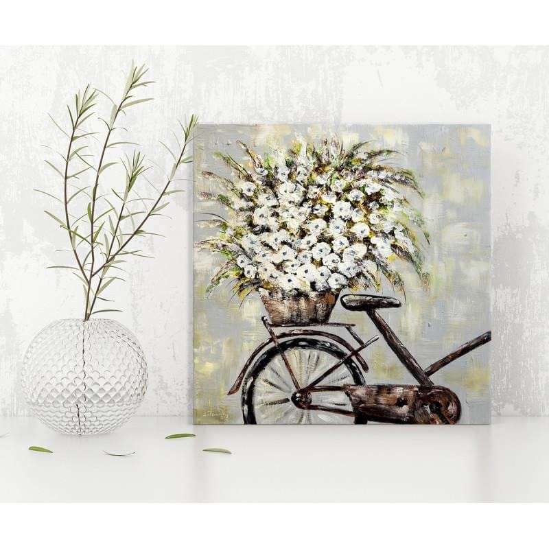 Dekoratīvais panelis - Flowers On A Bicycle  Home Trends Deco