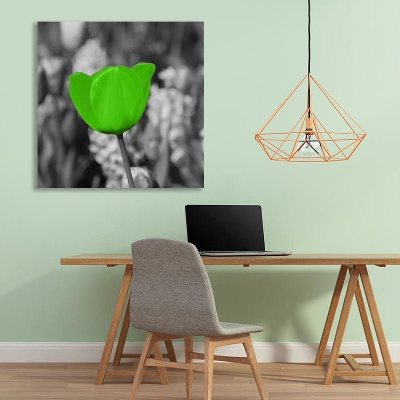 Dekoratīvais panelis - Green Poppy Meadow  Home Trends Deco