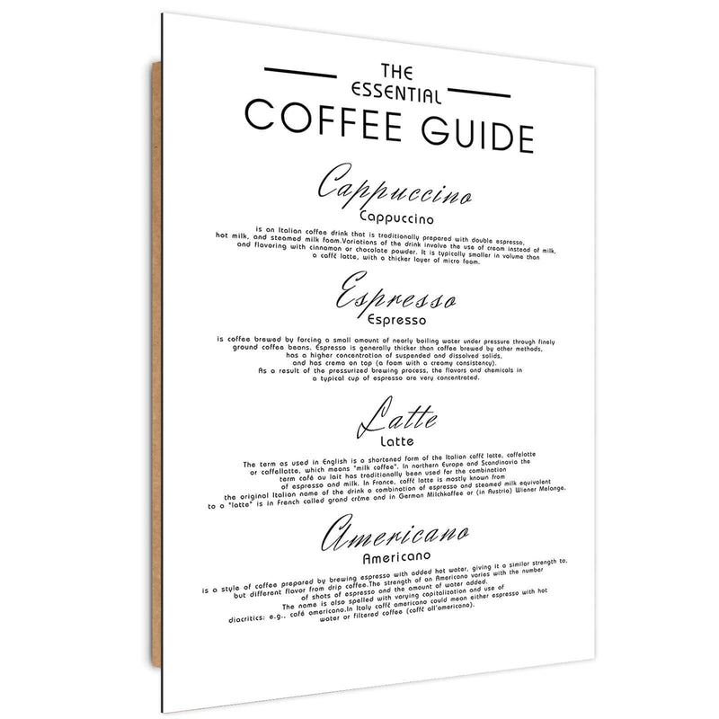 Dekoratīvais panelis - Guide Coffee  Home Trends Deco