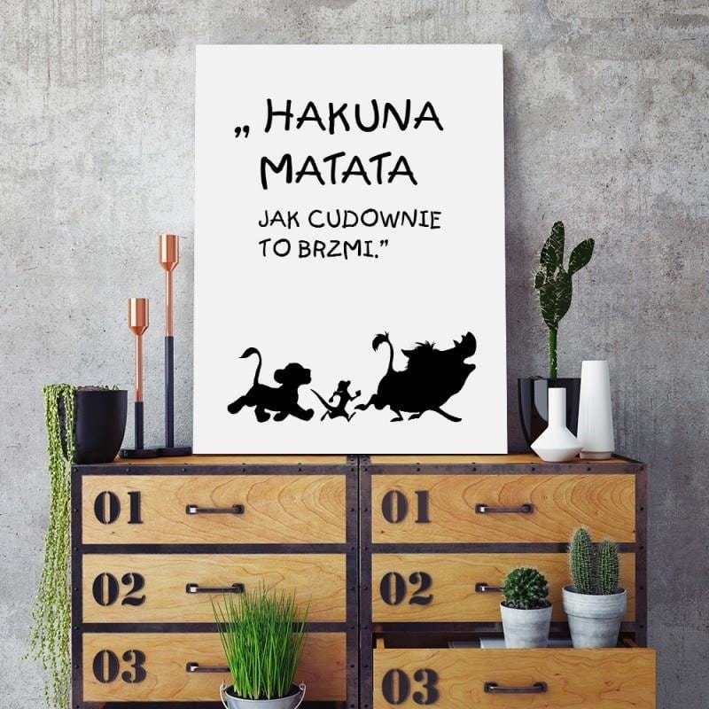 Dekoratīvais panelis - Hakuna Matata 3  Home Trends Deco