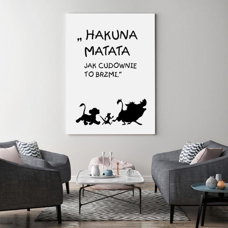 Dekoratīvais panelis - Hakuna Matata 3  Home Trends Deco