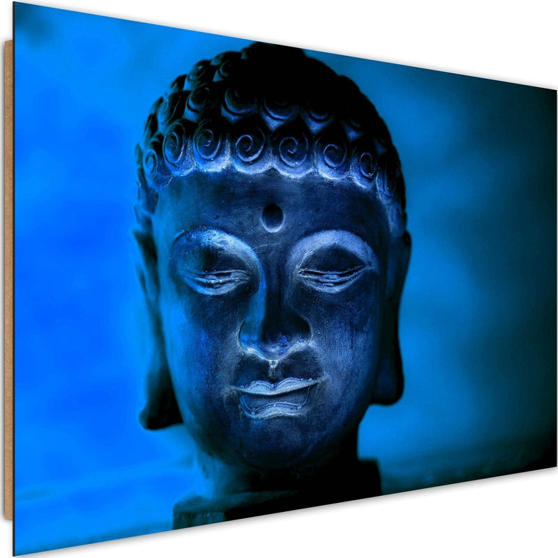 Dekoratīvais panelis - Illuminated Buddha Head 1  Home Trends Deco