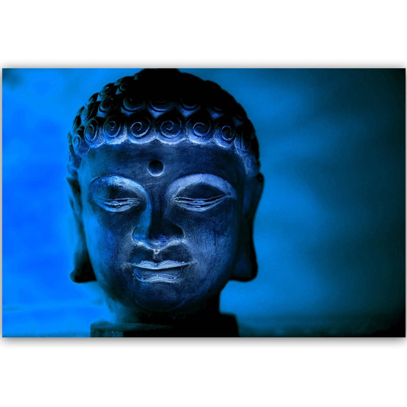 Dekoratīvais panelis - Illuminated Buddha Head 1  Home Trends Deco