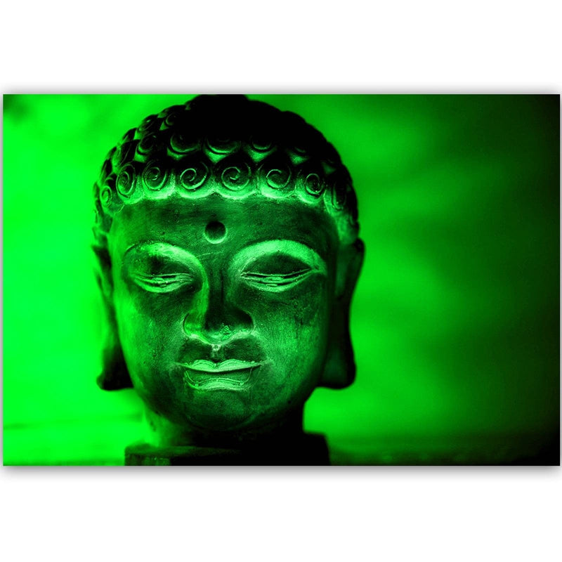 Dekoratīvais panelis - Illuminated Buddha Head 2  Home Trends Deco