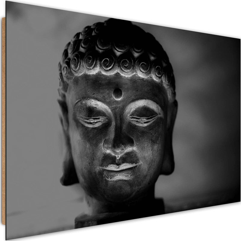 Dekoratīvais panelis - Illuminated Buddha Head 3  Home Trends Deco