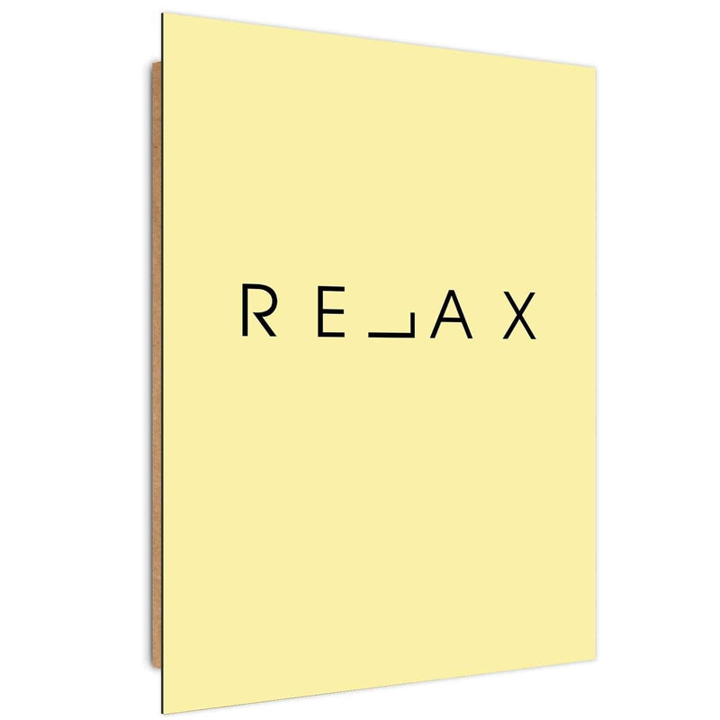 Dekoratīvais panelis - Inscription Relax  Home Trends Deco