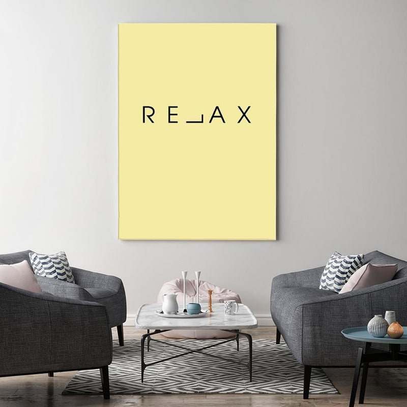 Dekoratīvais panelis - Inscription Relax  Home Trends Deco