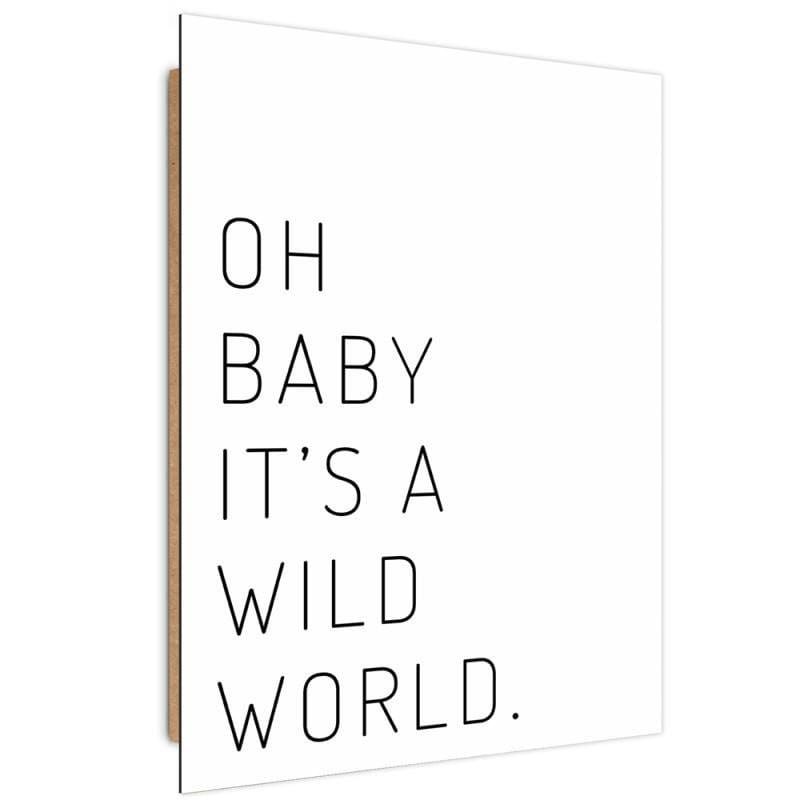 Dekoratīvais panelis - It's A Wild World  Home Trends Deco