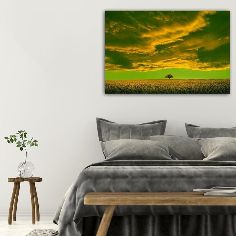 Dekoratīvais panelis - Lone Tree In Field 3  Home Trends Deco