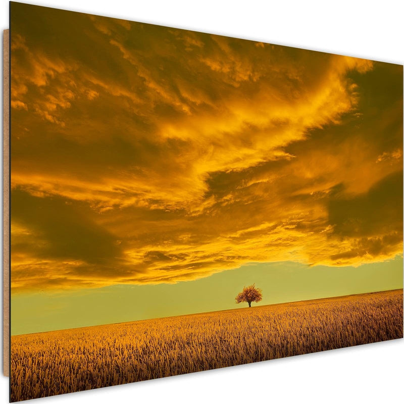 Dekoratīvais panelis - Lone Tree In Field 4  Home Trends Deco