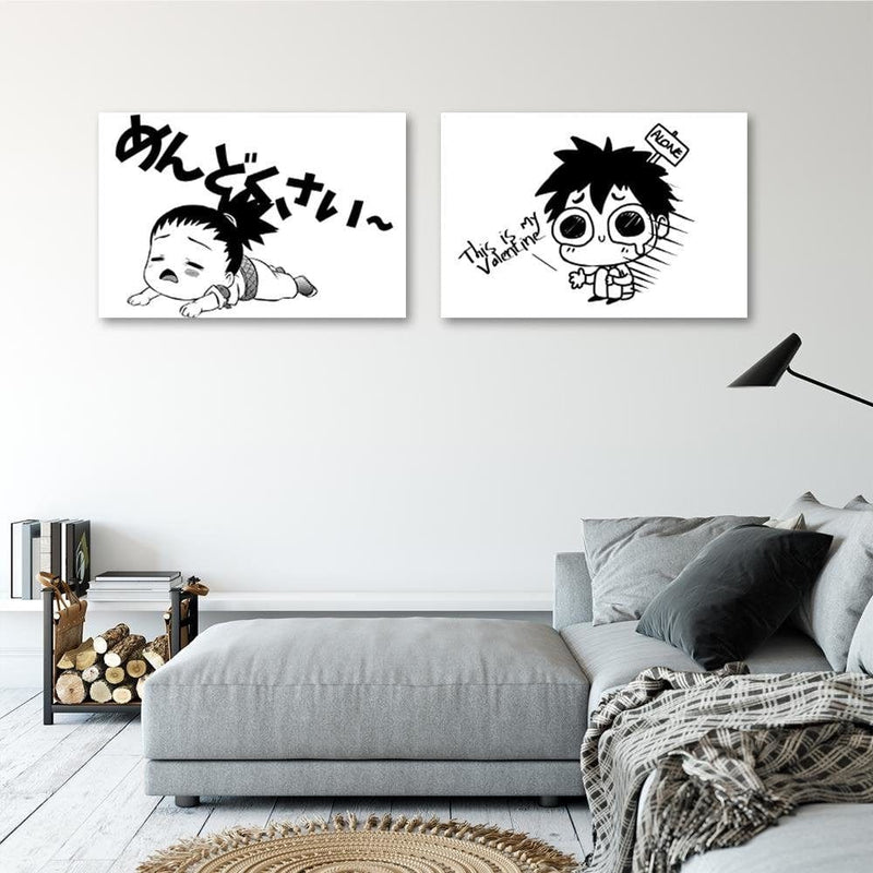 Dekoratīvais panelis - Manga Crying Girl  Home Trends Deco