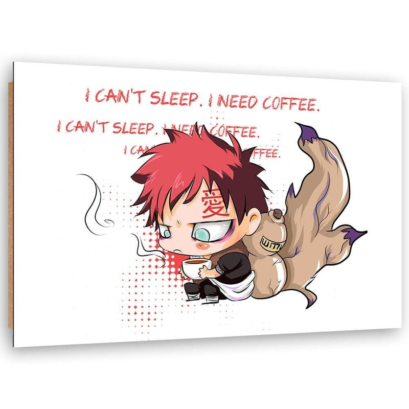 Dekoratīvais panelis - Manga I Need Coffee  Home Trends Deco