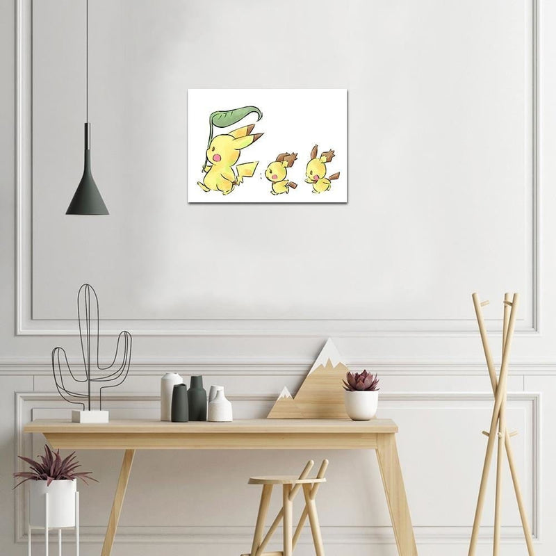 Dekoratīvais panelis - Manga Strolling Yellow Creatures  Home Trends Deco