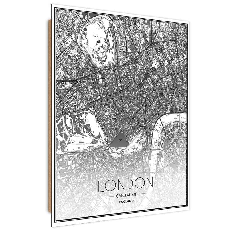 Dekoratīvais panelis - Map Of London  Home Trends Deco