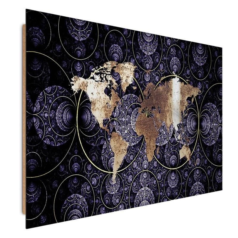 Dekoratīvais panelis - Map Of The World  Home Trends Deco