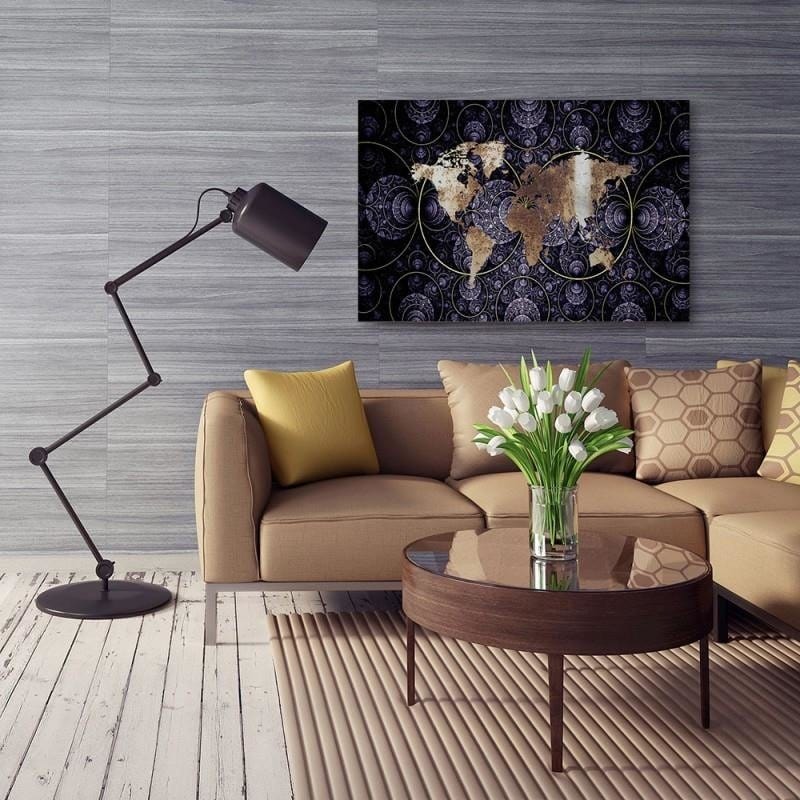 Dekoratīvais panelis - Map Of The World  Home Trends Deco