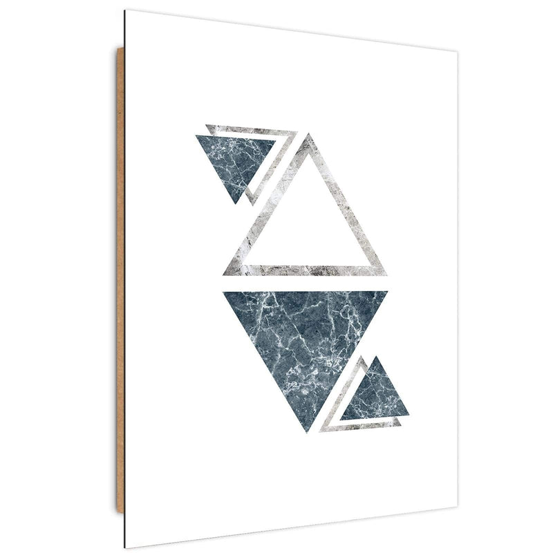 Dekoratīvais panelis - Marble Triangles Abstraction  Home Trends Deco