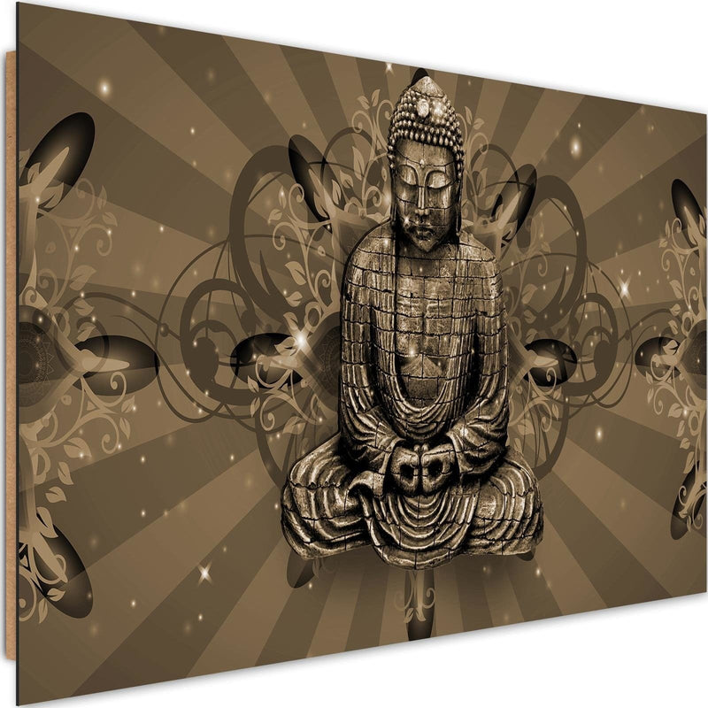 Dekoratīvais panelis - Meditator Buddha 4  Home Trends Deco