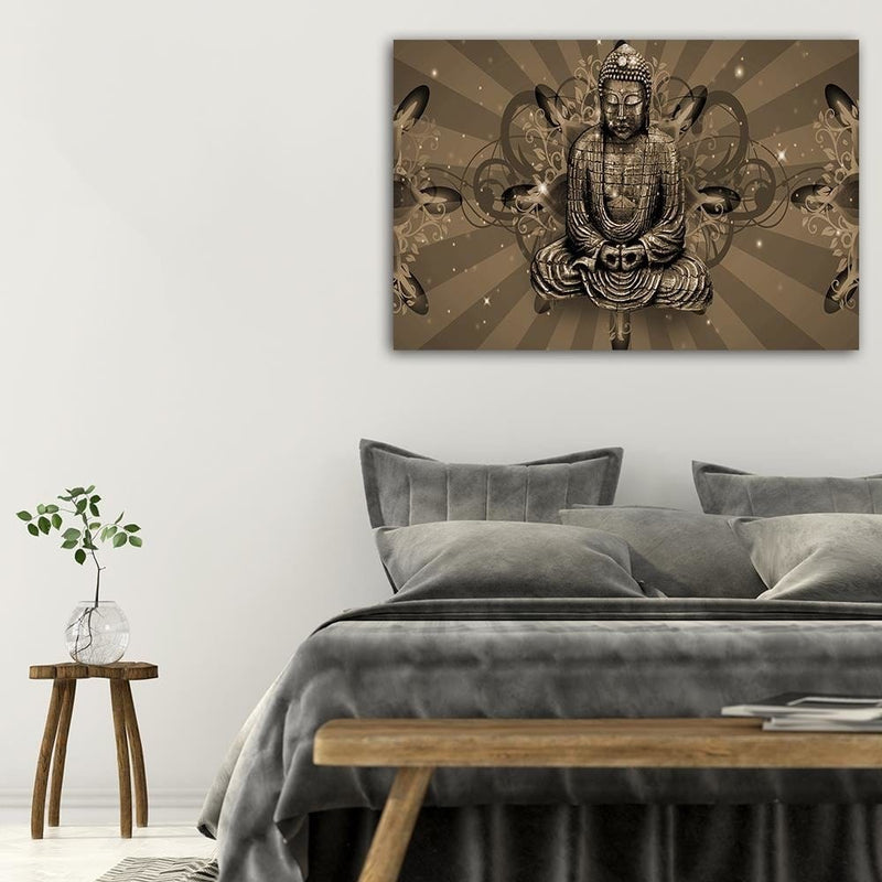 Dekoratīvais panelis - Meditator Buddha 4  Home Trends Deco