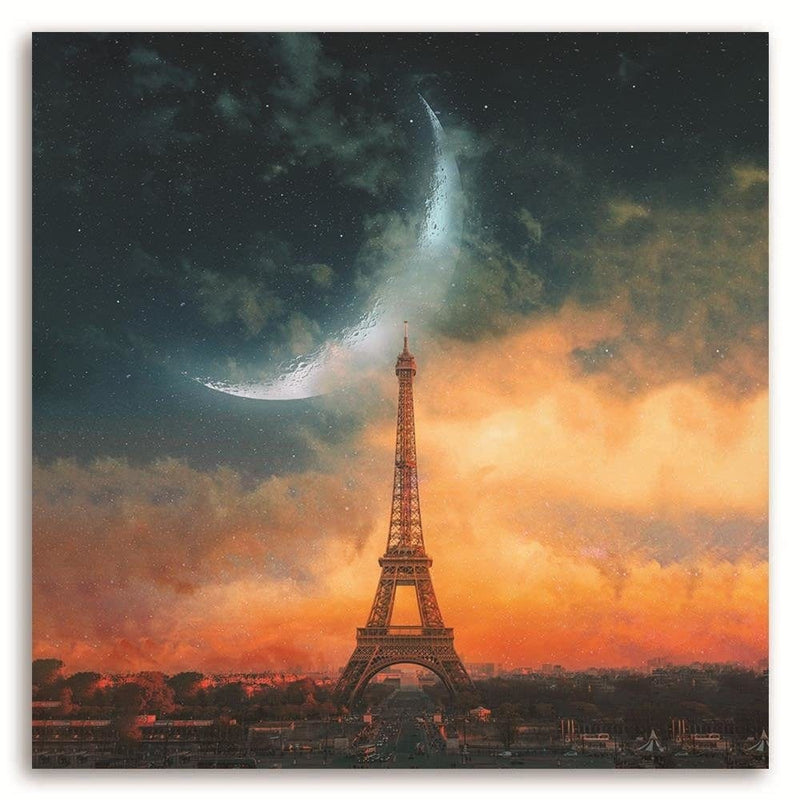 Dekoratīvais panelis - Moon Over Paris  Home Trends Deco