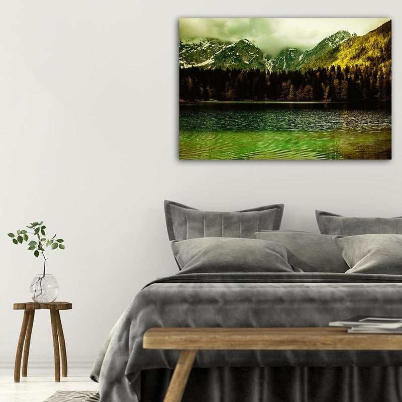 Dekoratīvais panelis - Mountains On The Lake 3  Home Trends Deco