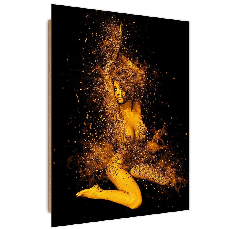 Dekoratīvais panelis - Naked Woman In Gold Dust  Home Trends Deco