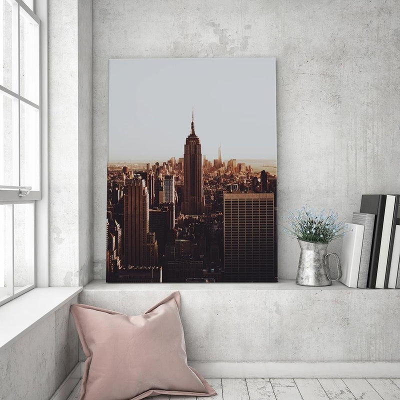 Dekoratīvais panelis - New York Empire State Building  Home Trends Deco