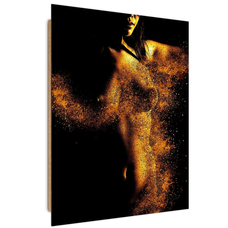 Dekoratīvais panelis - Nudity In Gold Dust  Home Trends Deco