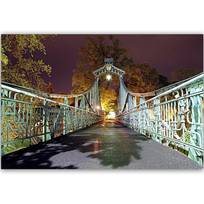 Dekoratīvais panelis - Old Bridge With A Lantern  Home Trends Deco