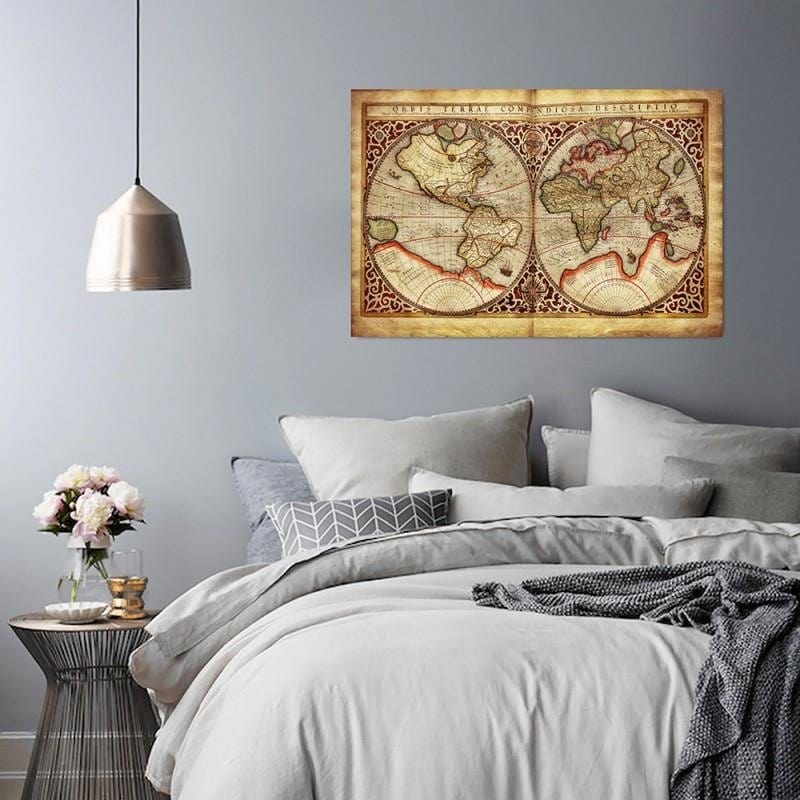 Dekoratīvais panelis - Old World Map  Home Trends Deco