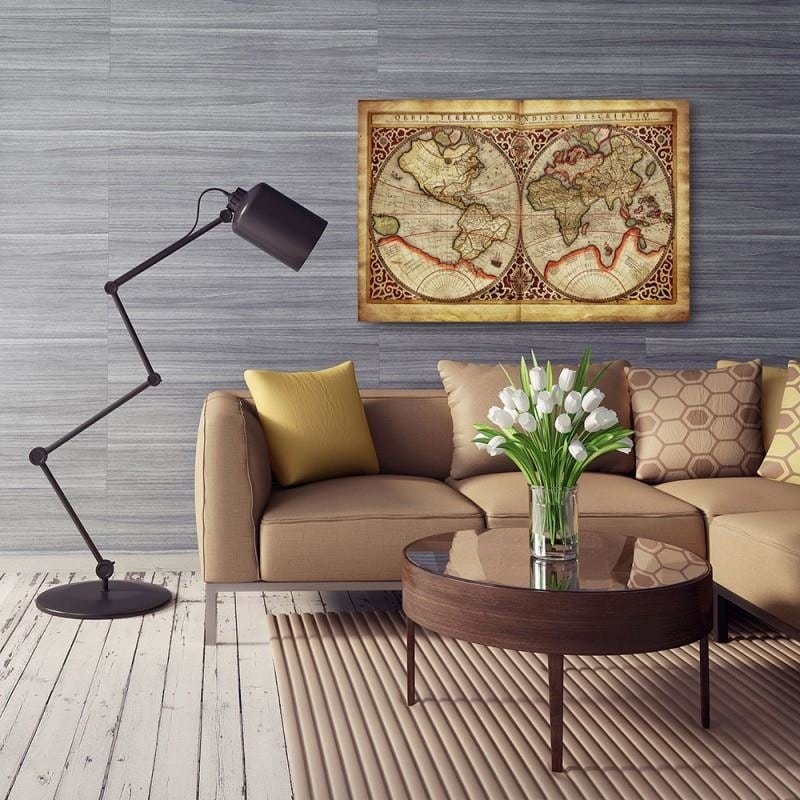 Dekoratīvais panelis - Old World Map  Home Trends Deco