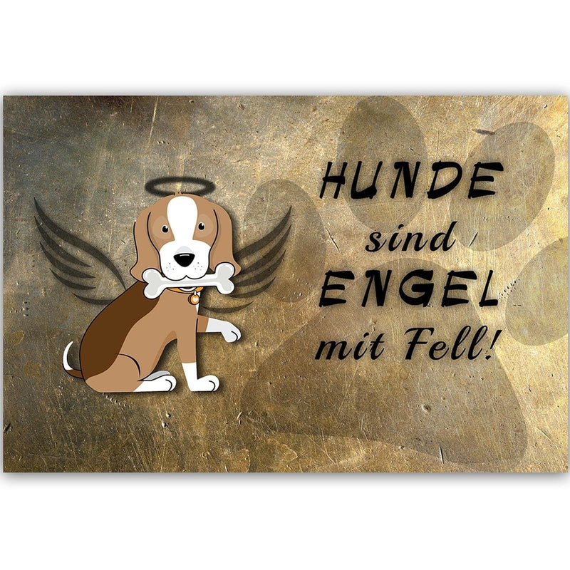 Dekoratīvais panelis - Operative Part Of The Dog Angel  Home Trends Deco