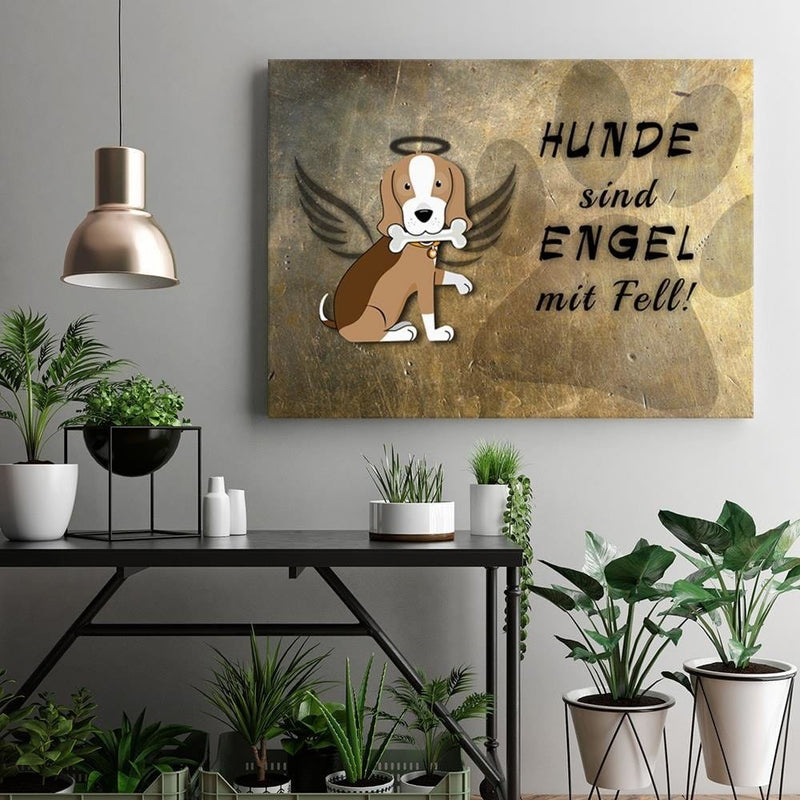 Dekoratīvais panelis - Operative Part Of The Dog Angel  Home Trends Deco