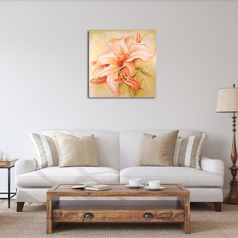 Dekoratīvais panelis - Orange lilies  80x80 Home Trends Deco