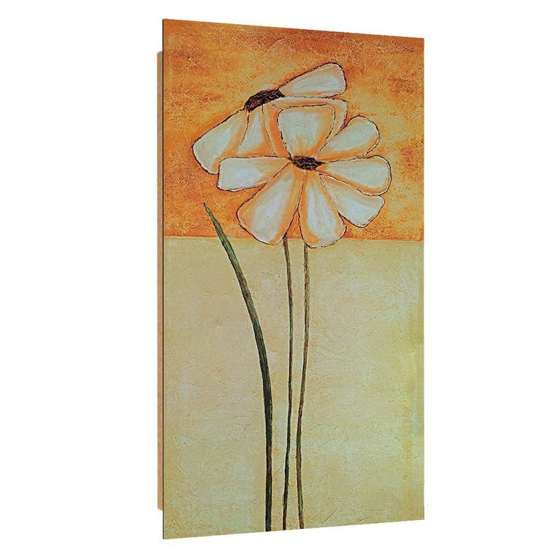 Dekoratīvais panelis - Painted daisies 1  50x100 Home Trends Deco