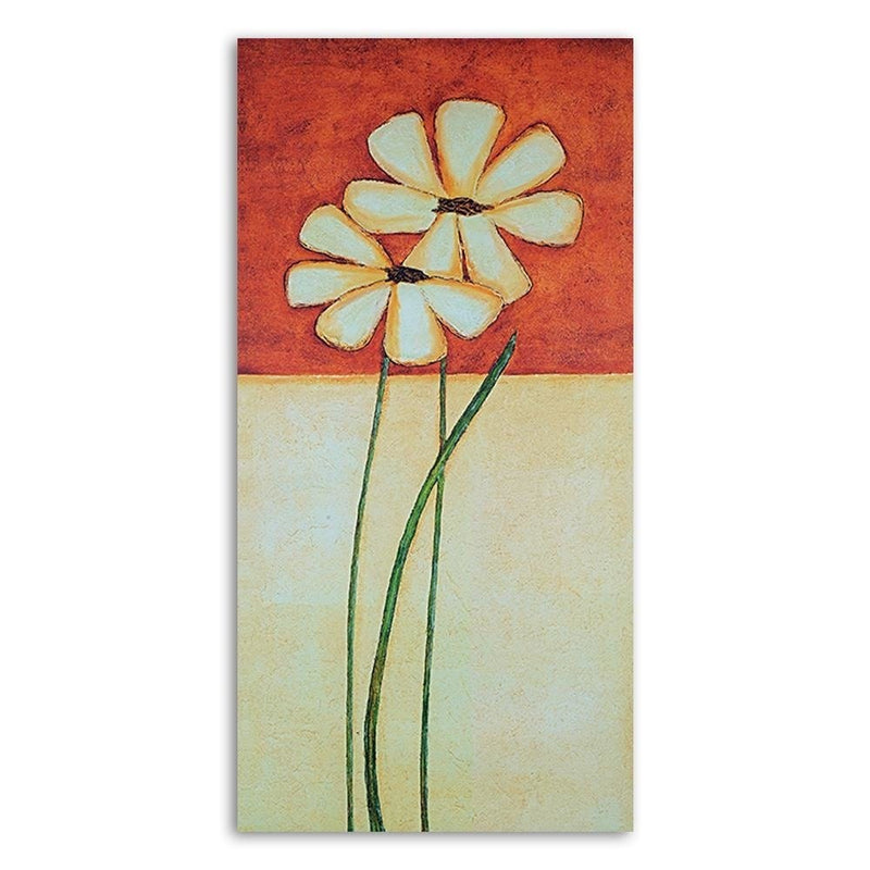 Dekoratīvais panelis - Painted daisies   50x100 Home Trends Deco