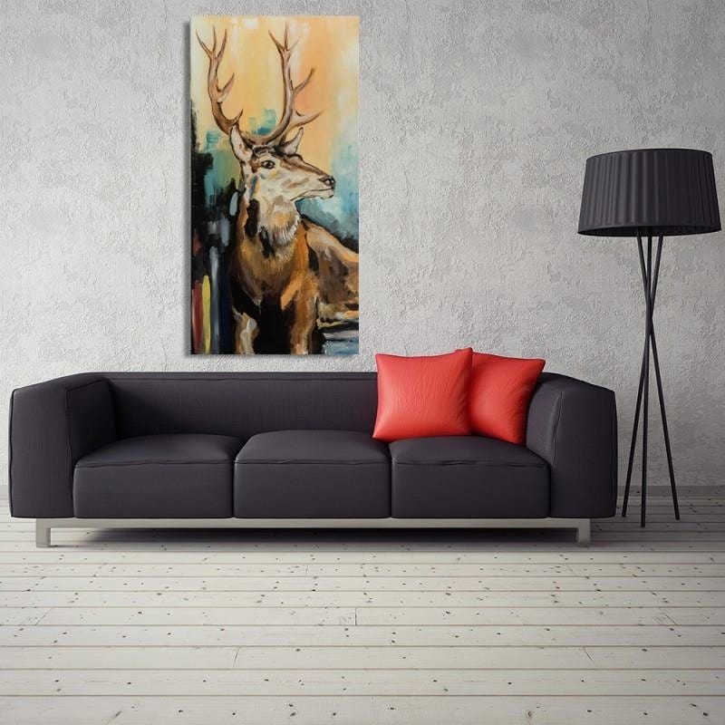 Dekoratīvais panelis - Painted Deer  Home Trends Deco