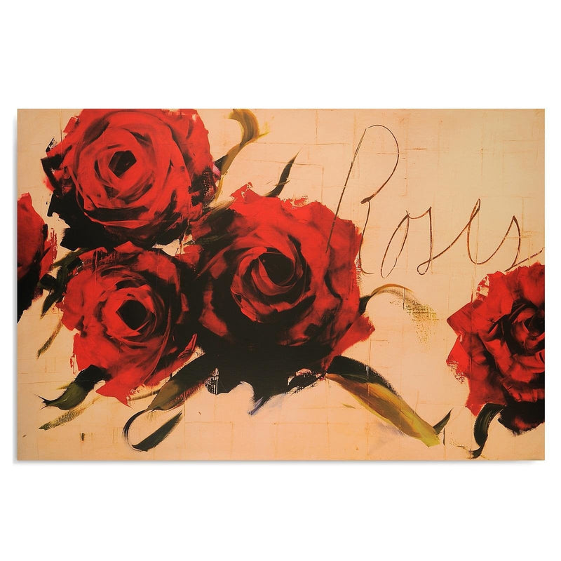 Dekoratīvais panelis - Painted roses   98x68 Home Trends Deco