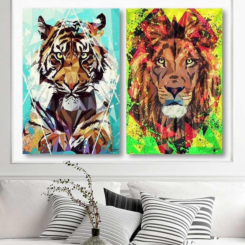 Dekoratīvais panelis - Painted Tiger  Home Trends Deco