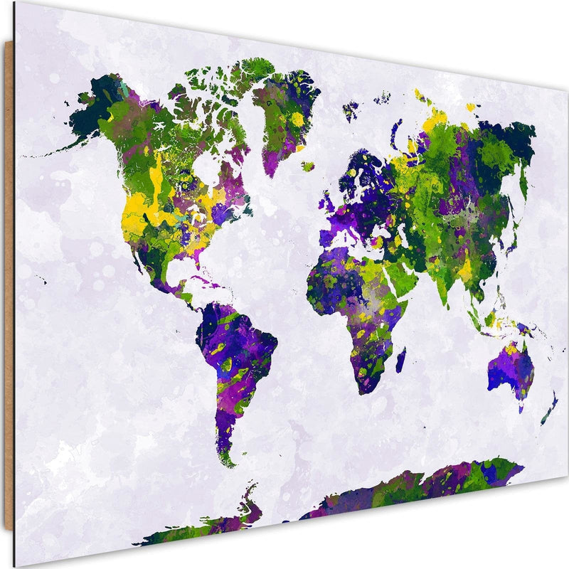 Dekoratīvais panelis - Painted World Map  Home Trends Deco