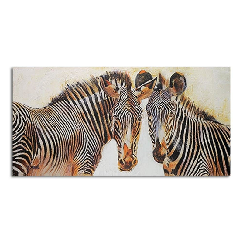 Dekoratīvais panelis - Painted zebras   100x50 Home Trends Deco