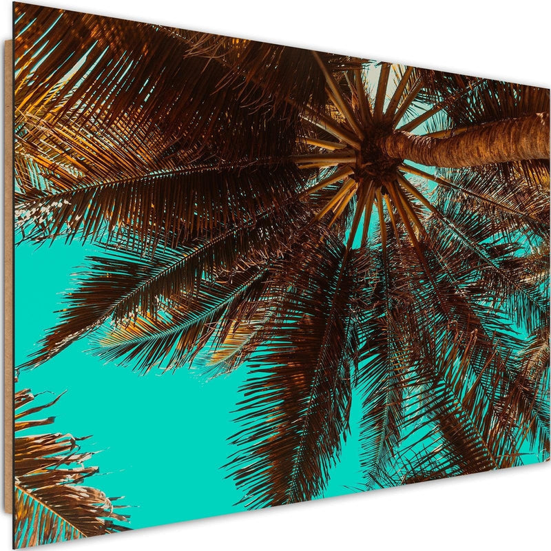 Dekoratīvais panelis - Palm Tree On A Turquoise Sky  Home Trends Deco