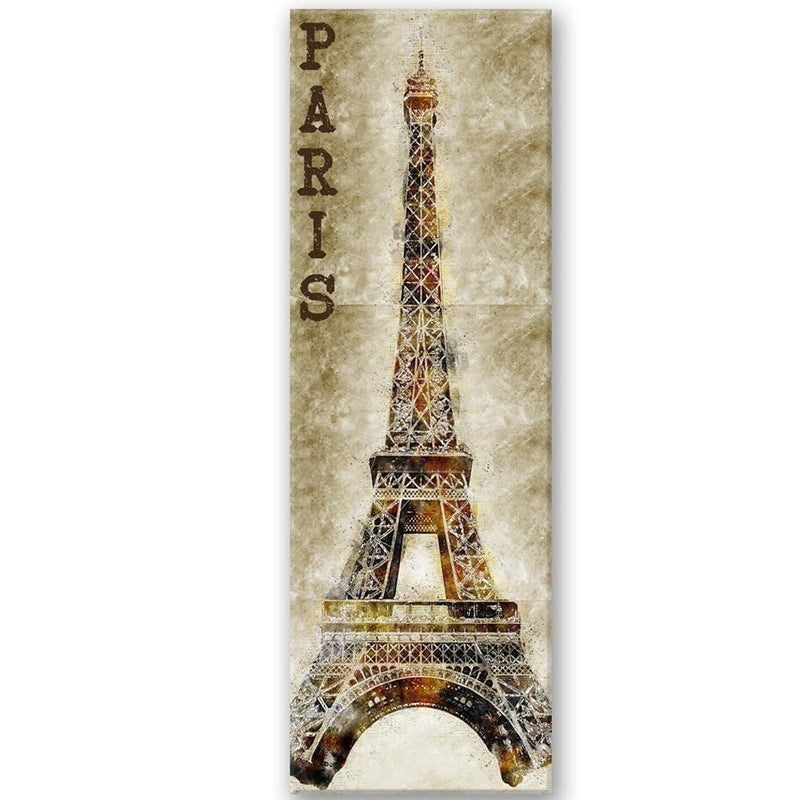 Dekoratīvais panelis - Paris And Eiffel Tower  Home Trends Deco