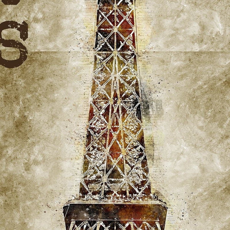 Dekoratīvais panelis - Paris And Eiffel Tower  Home Trends Deco