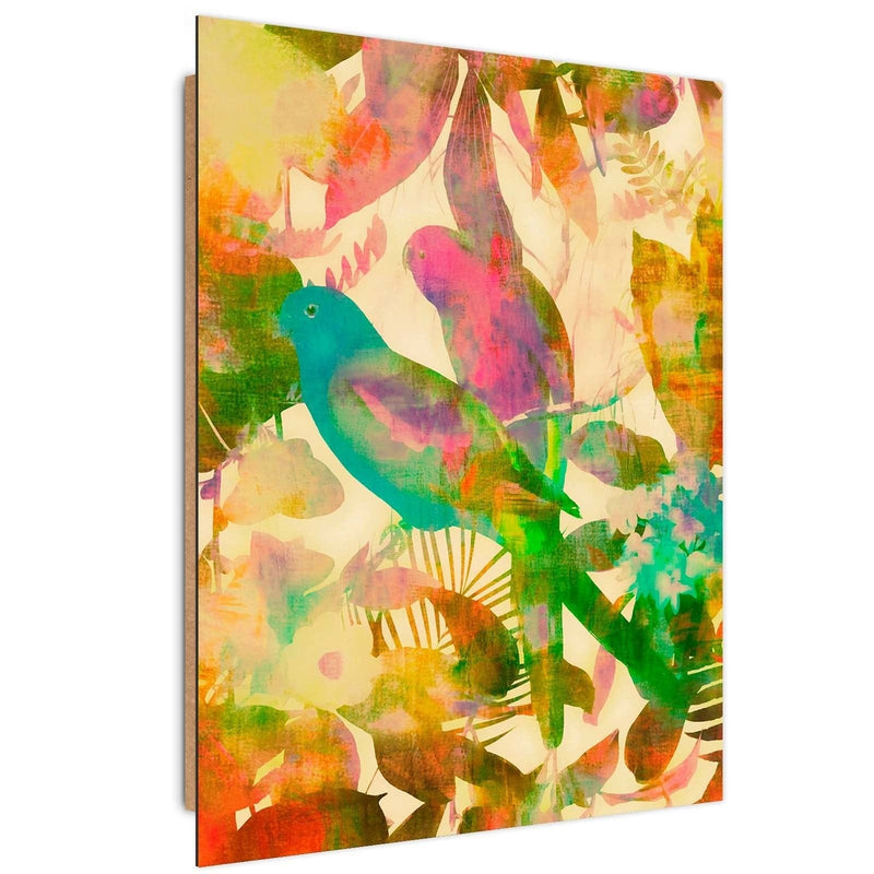 Dekoratīvais panelis - Parrot In The Leaves  Home Trends Deco