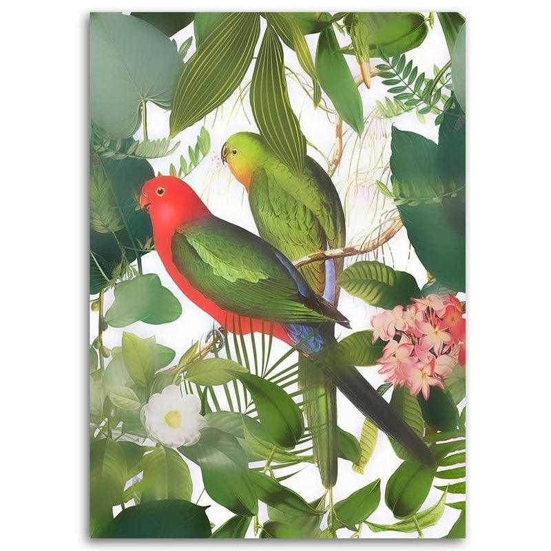 Dekoratīvais panelis - Parrots In The Leaves  Home Trends Deco